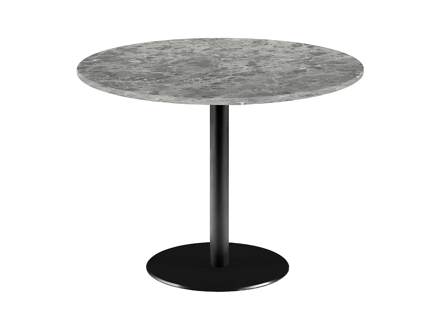 Table ronde Ø 120 cm - modèle Rome marbre nabu