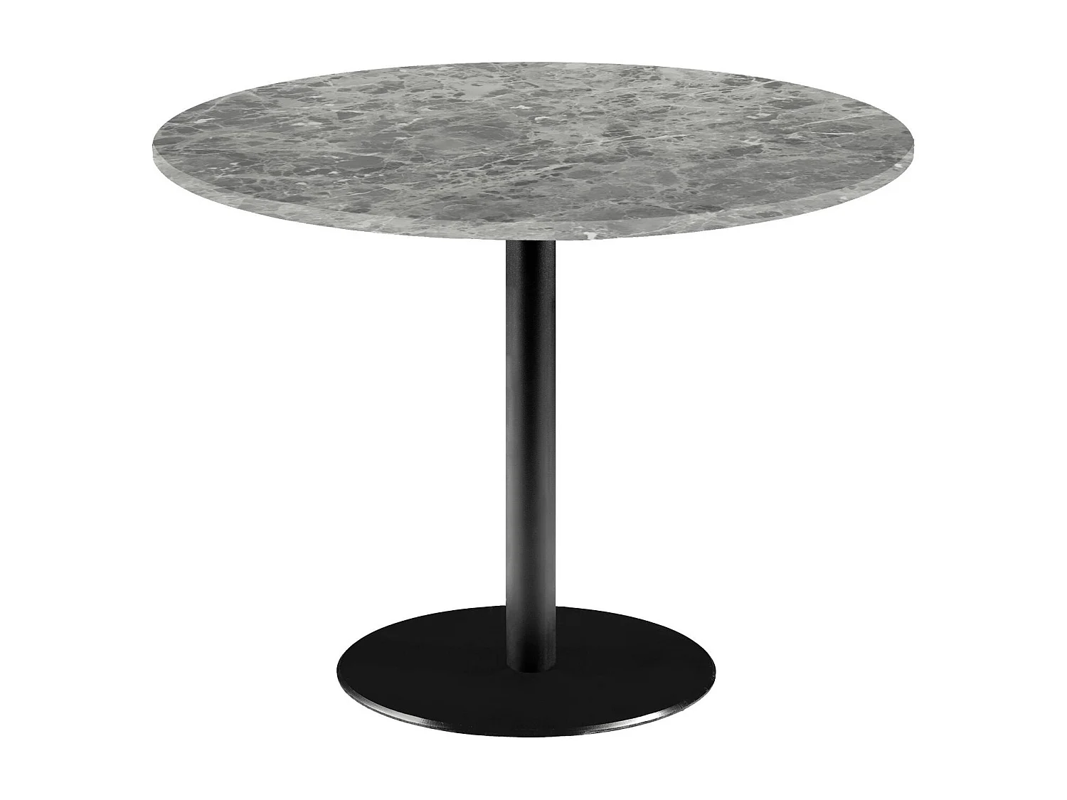 Table ronde Ø 120 cm - modèle Rome marbre nabu