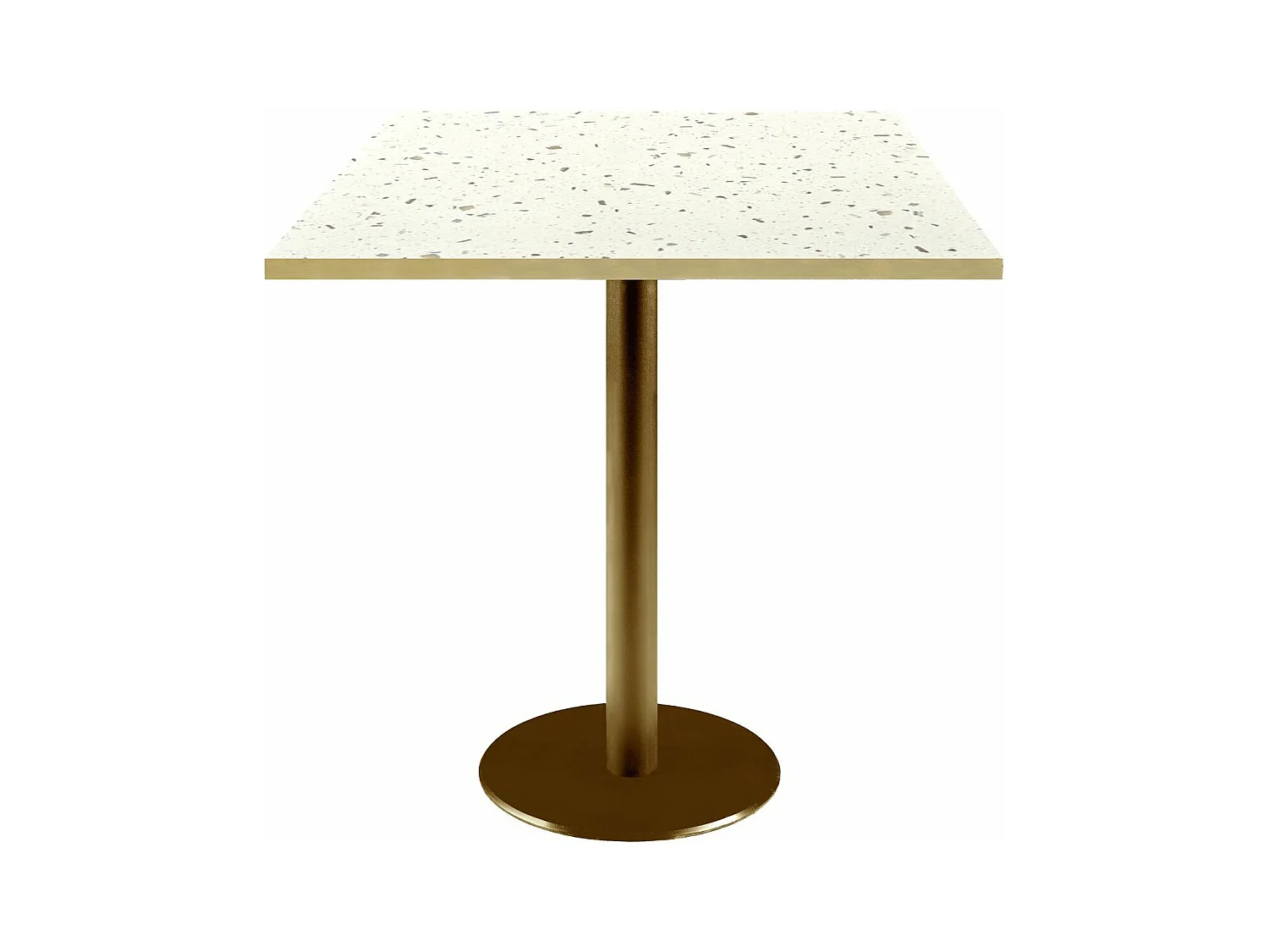 Table 70 x 70 cm Rome bistrot terrazzo