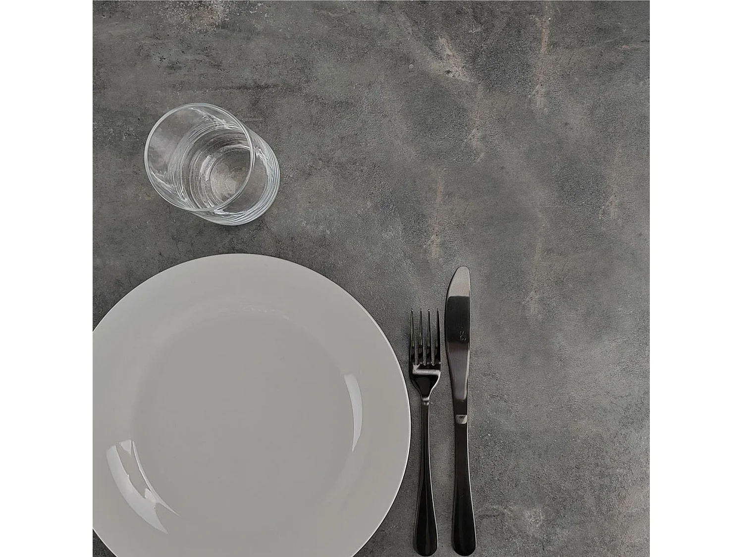 Table 120 x 70 cm - Milan pierre métallisée