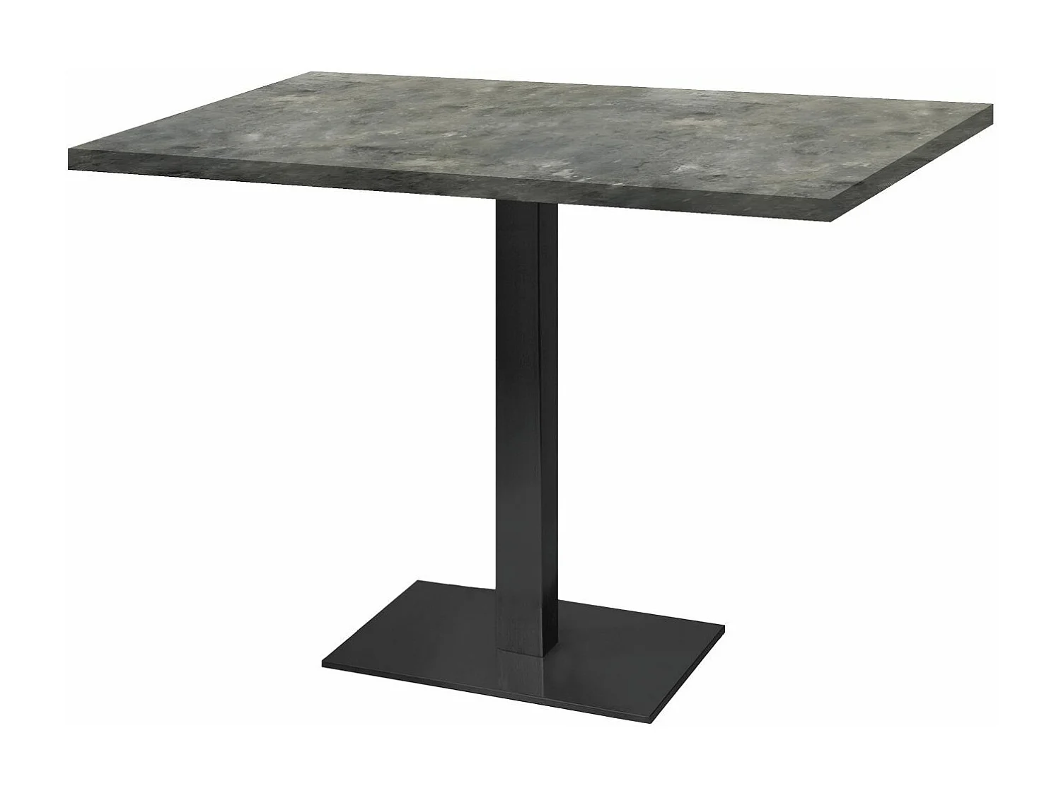 Table 120 x 70 cm - Milan pierre métallisée