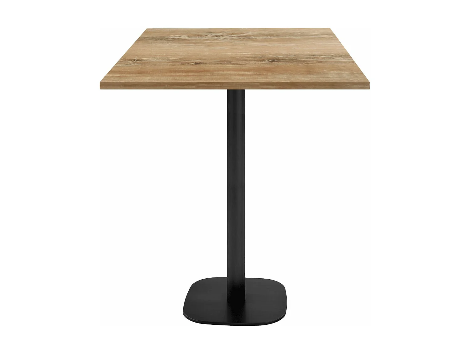 Mange-debout 70 x 70 cm - modèle Round chêne slovene