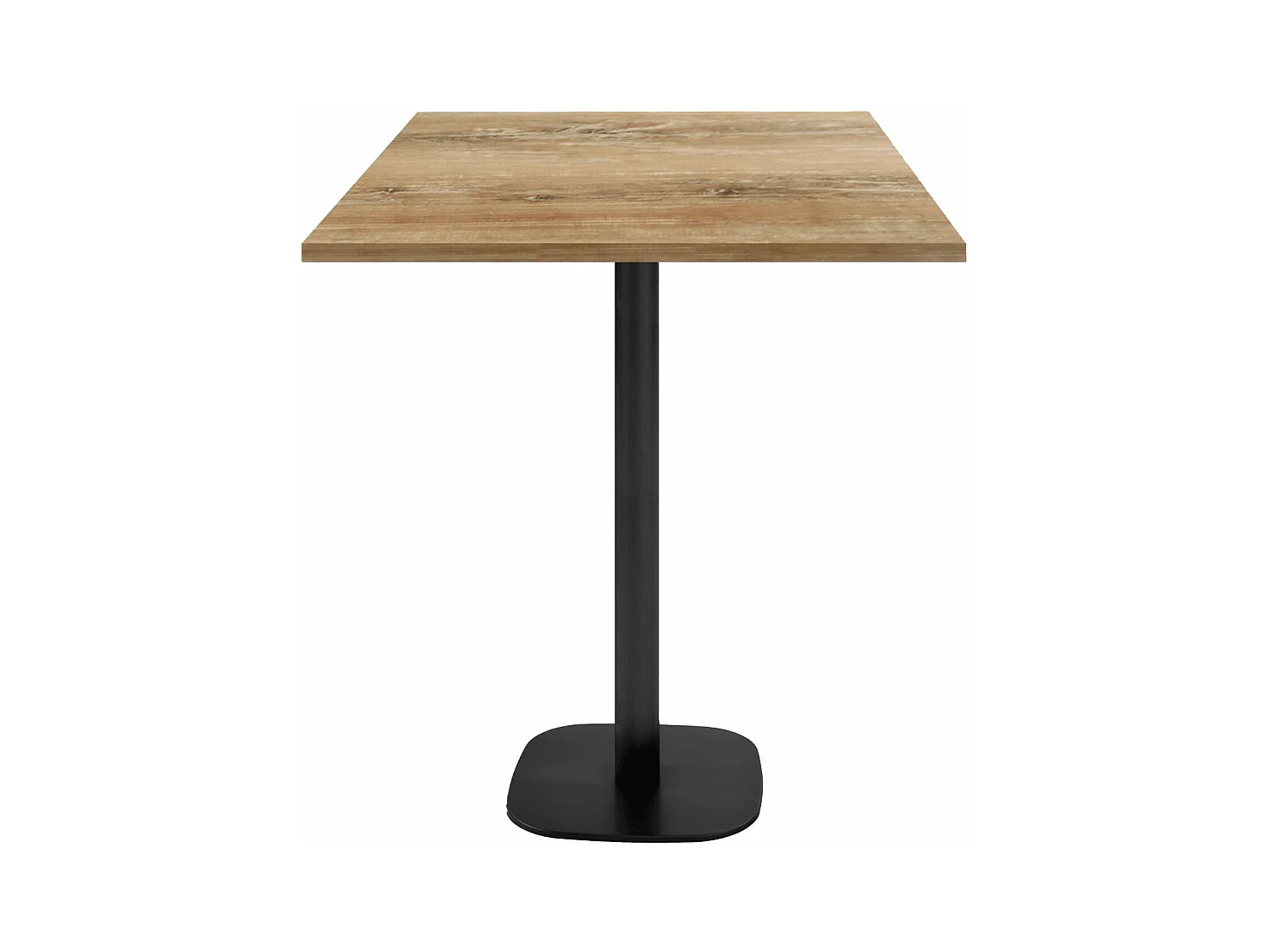 Mange-debout 70 x 70 cm - modèle Round chêne slovene