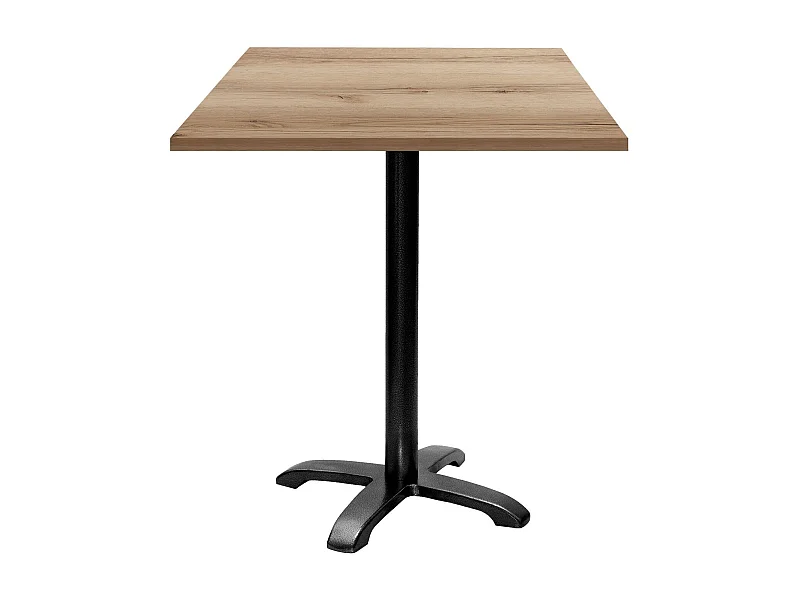 Barra alta 70 x 70 cm - Bazila modelo roble delano