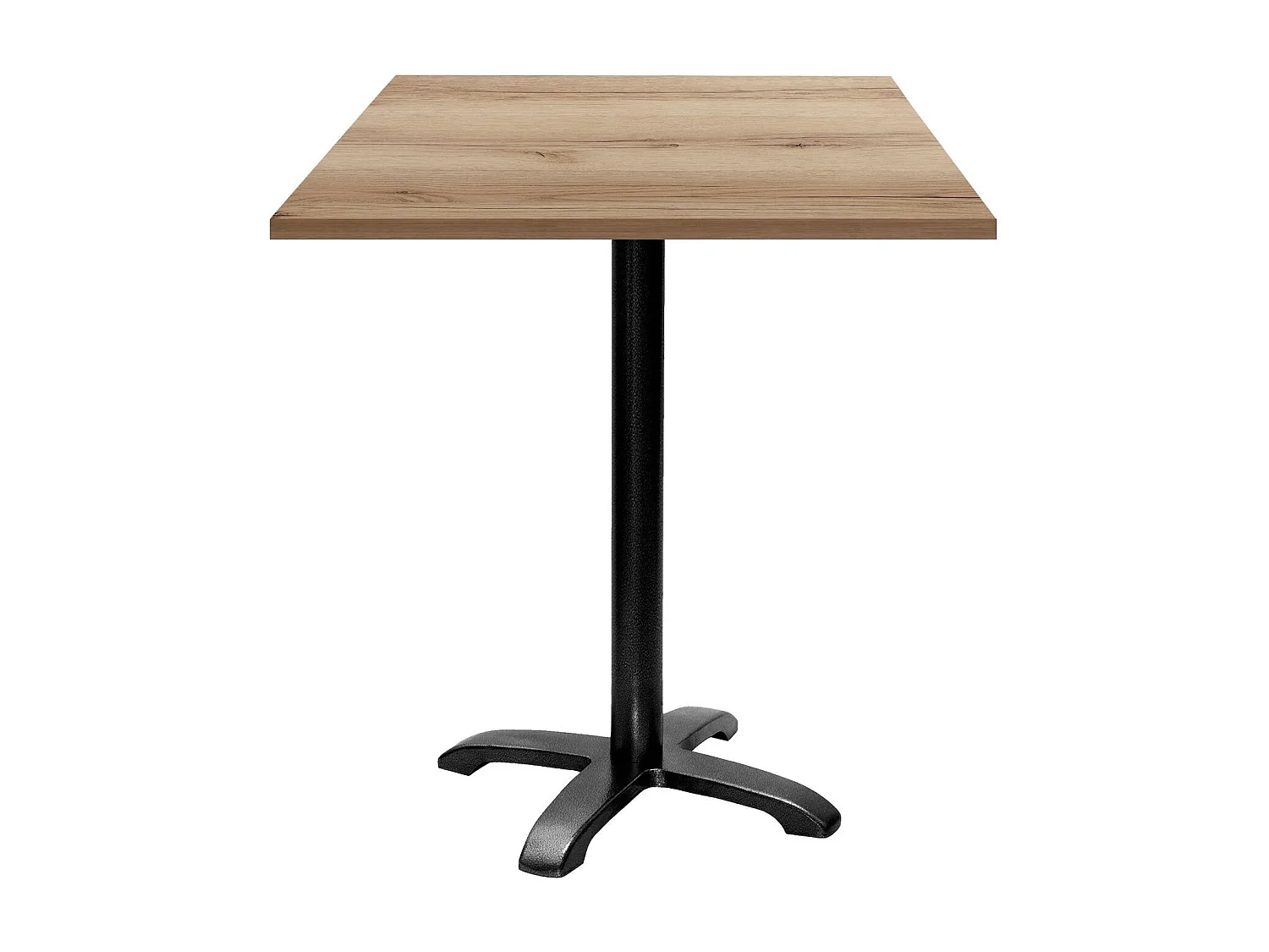 Barra alta 70 x 70 cm - Bazila modelo roble delano