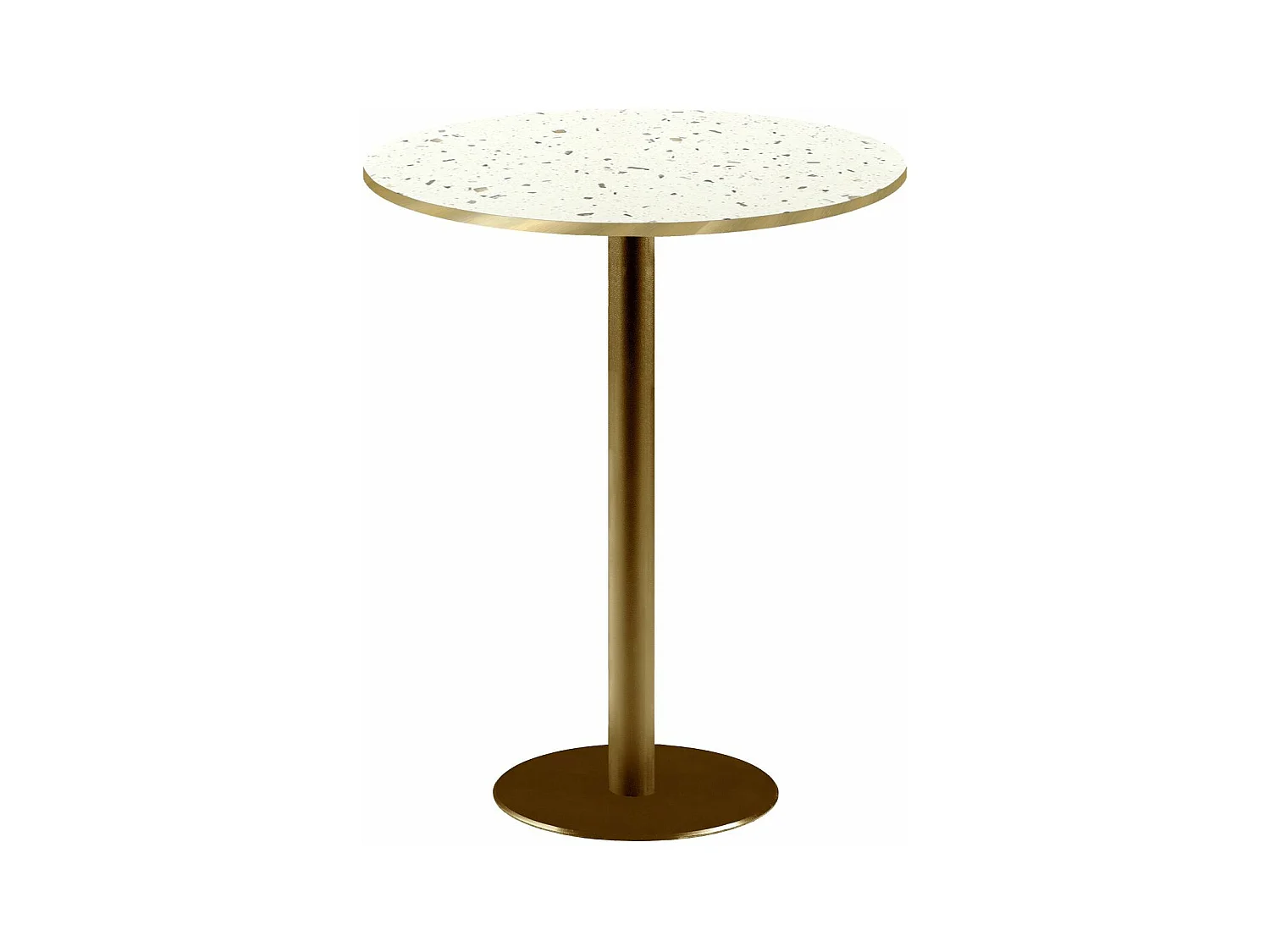 Mange-debout rond Ø 60 cm Rome bistrot terrazzo