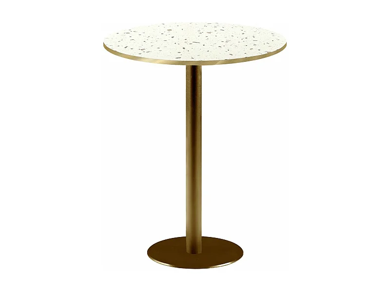 Mange-debout rond Ø 60 cm Rome bistrot terrazzo