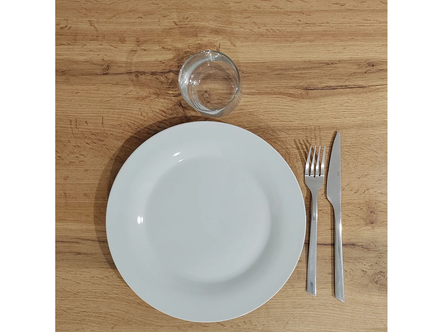 Mange-debout 70 x 70 cm - modèle Round chêne armor