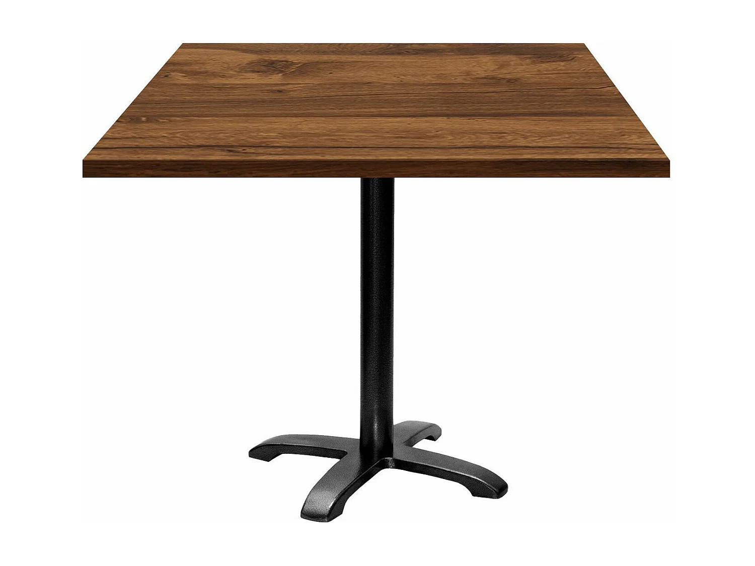 Table 90 x 90 cm - modèle Bazila chêne hunton