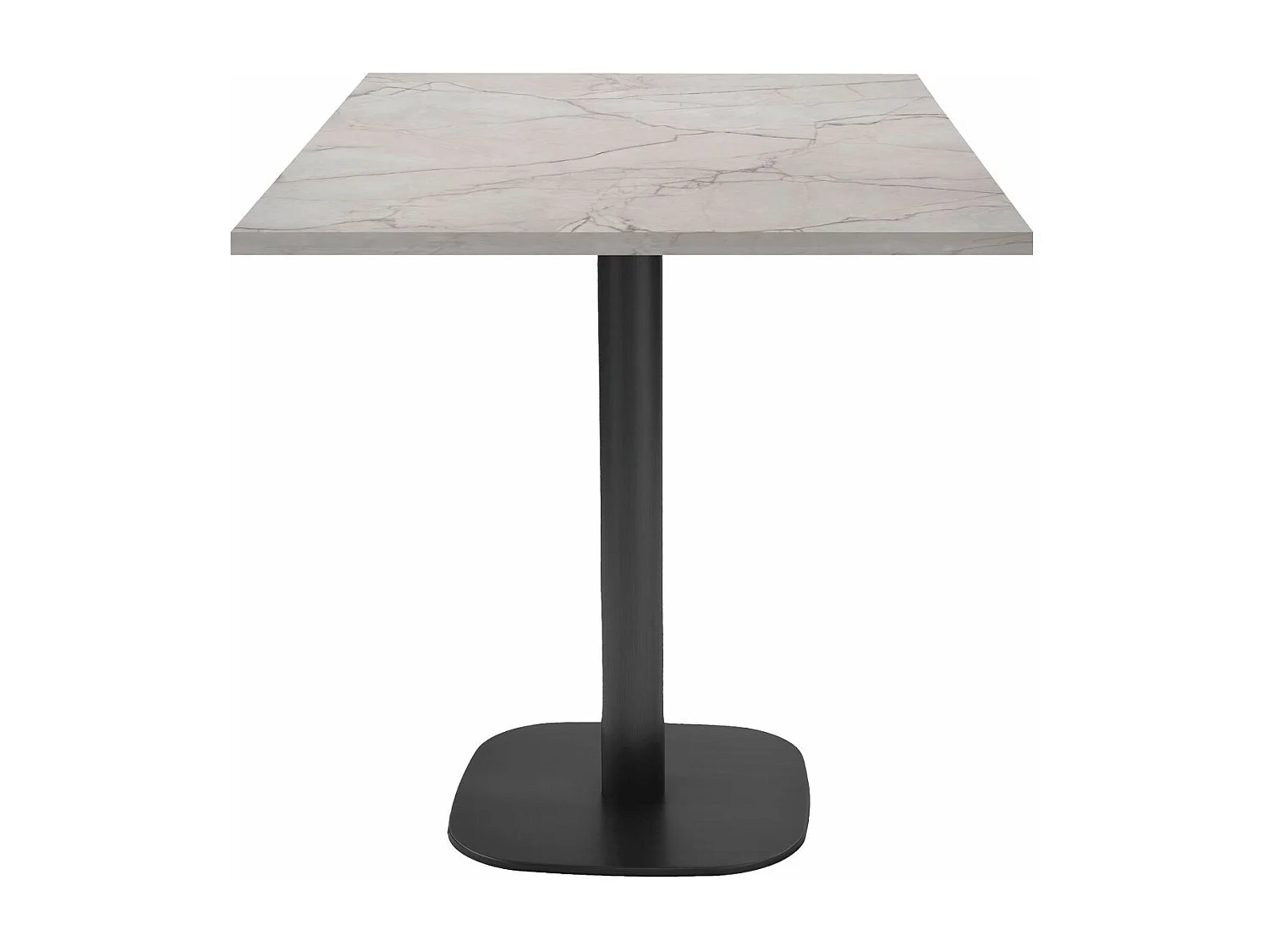 Table 70 x 70 cm - modèle Round marbre yule