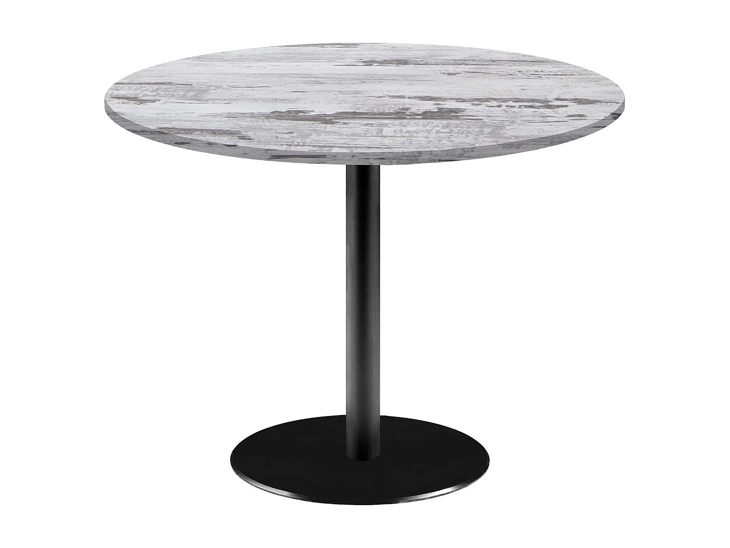 Table ronde Ø 120 cm - modèle Rome chêne d'Islande