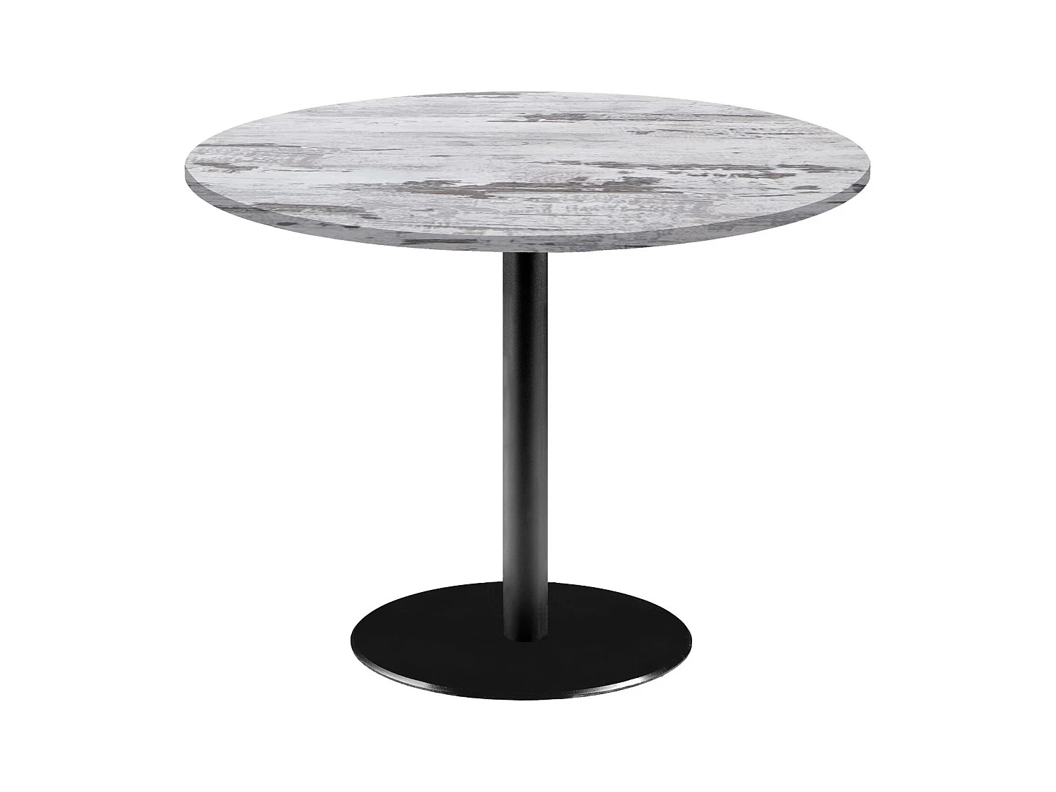 Table ronde Ø 120 cm - modèle Rome chêne d'Islande