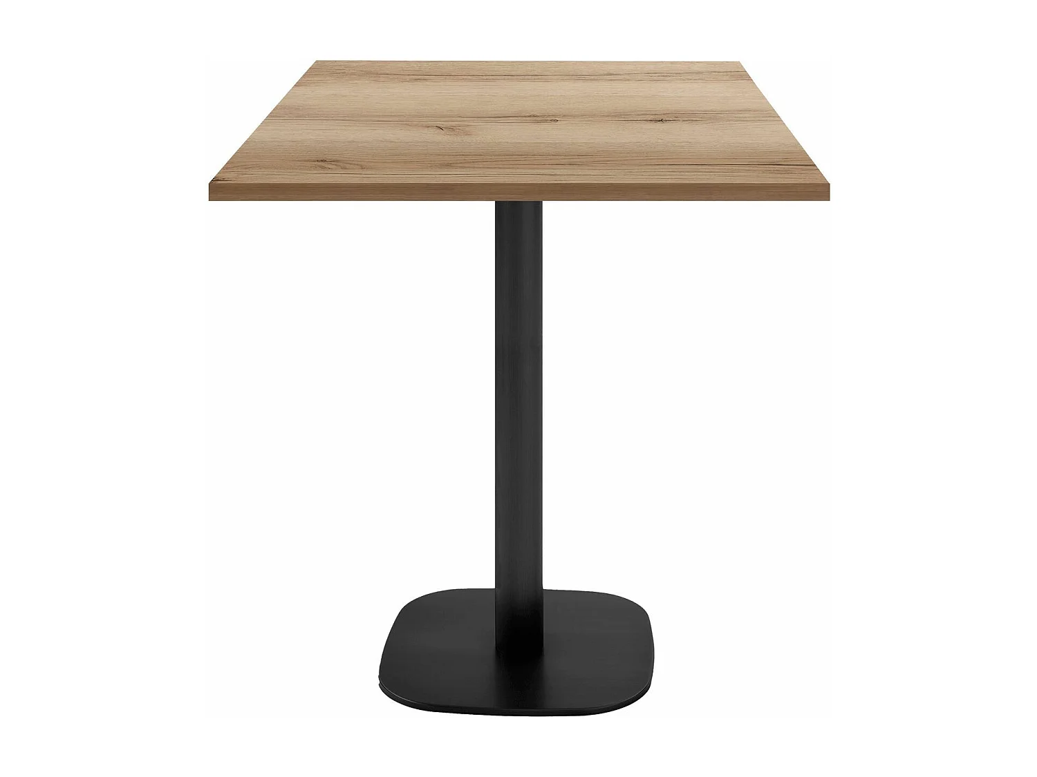 Table 70 x 70 cm - modèle Round snack chêne delano