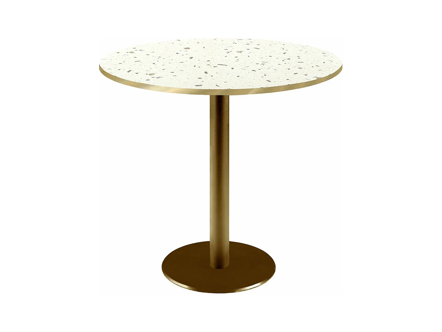 Table ronde Ø 70 cm Rome bistrot terrazzo