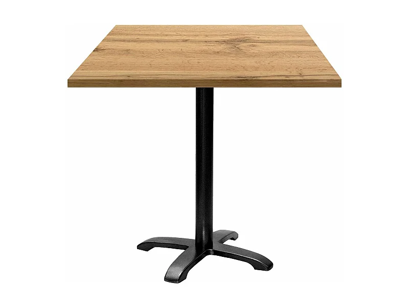 Table 70 x 70 cm - modèle Bazila chêne armor