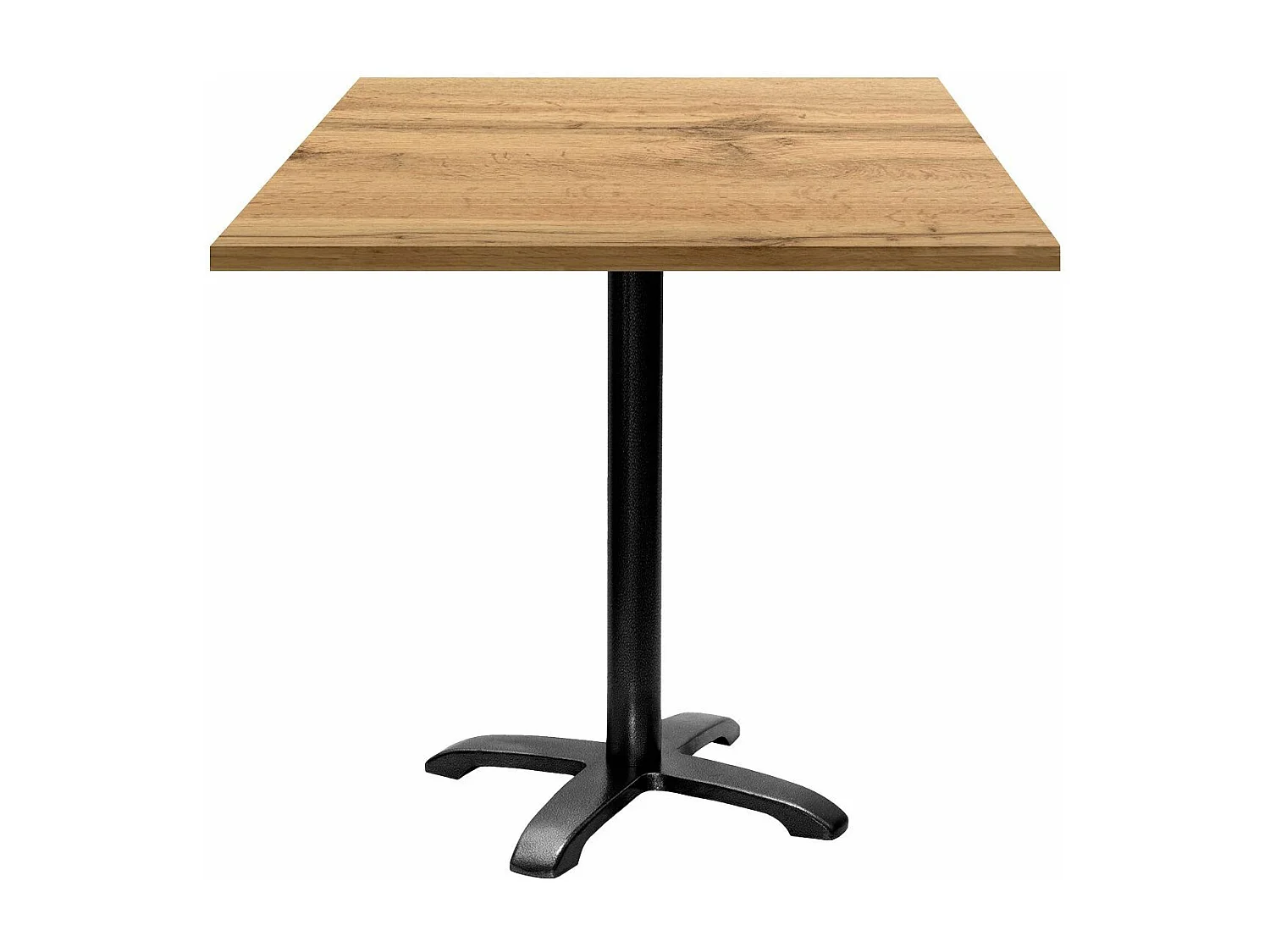 Table 70 x 70 cm - modèle Bazila chêne armor