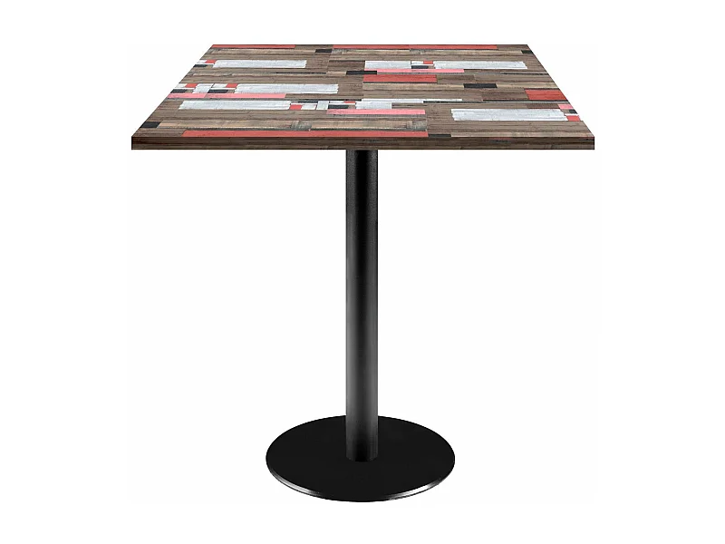 Table 70 x 70 cm - modèle Rome bois redden wood