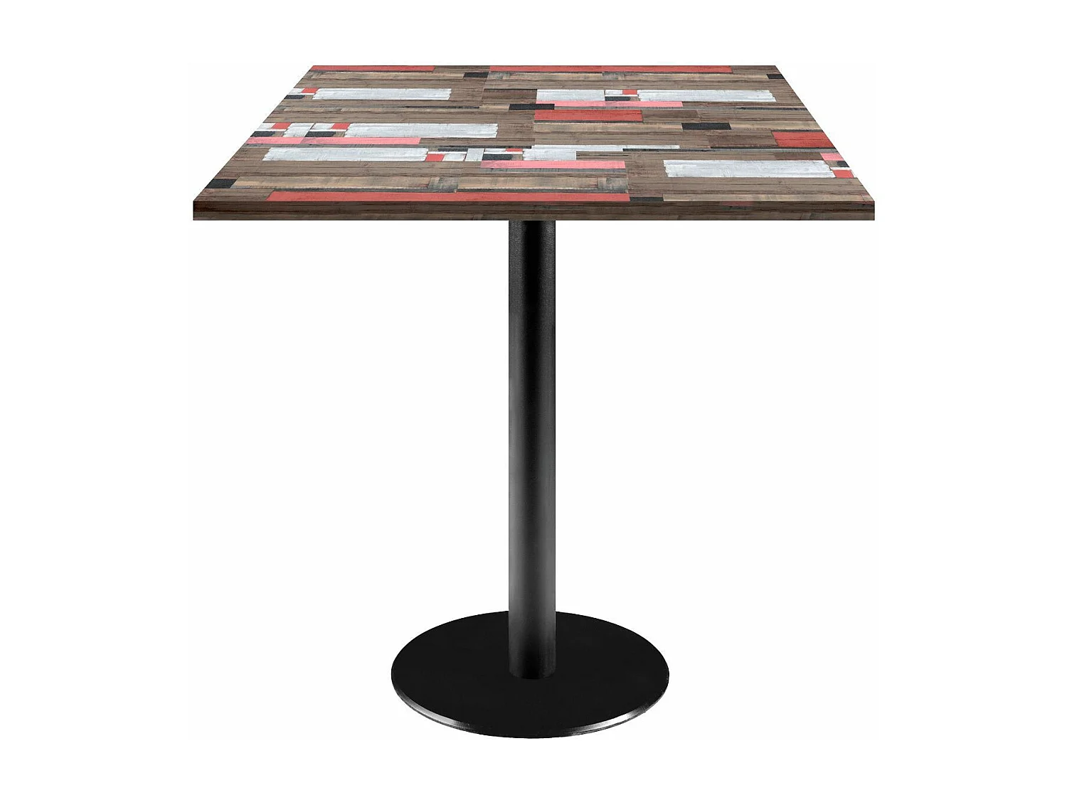 Table 70 x 70 cm - modèle Rome bois redden wood
