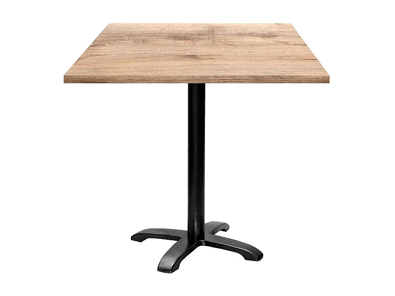 Table 70 x 70 cm - modèle Bazila tanin naturel