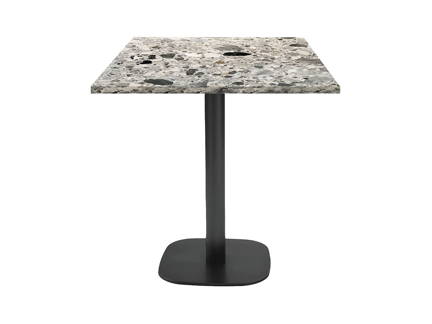 Table 70 x 70 cm - modèle Round terrazzo cepp