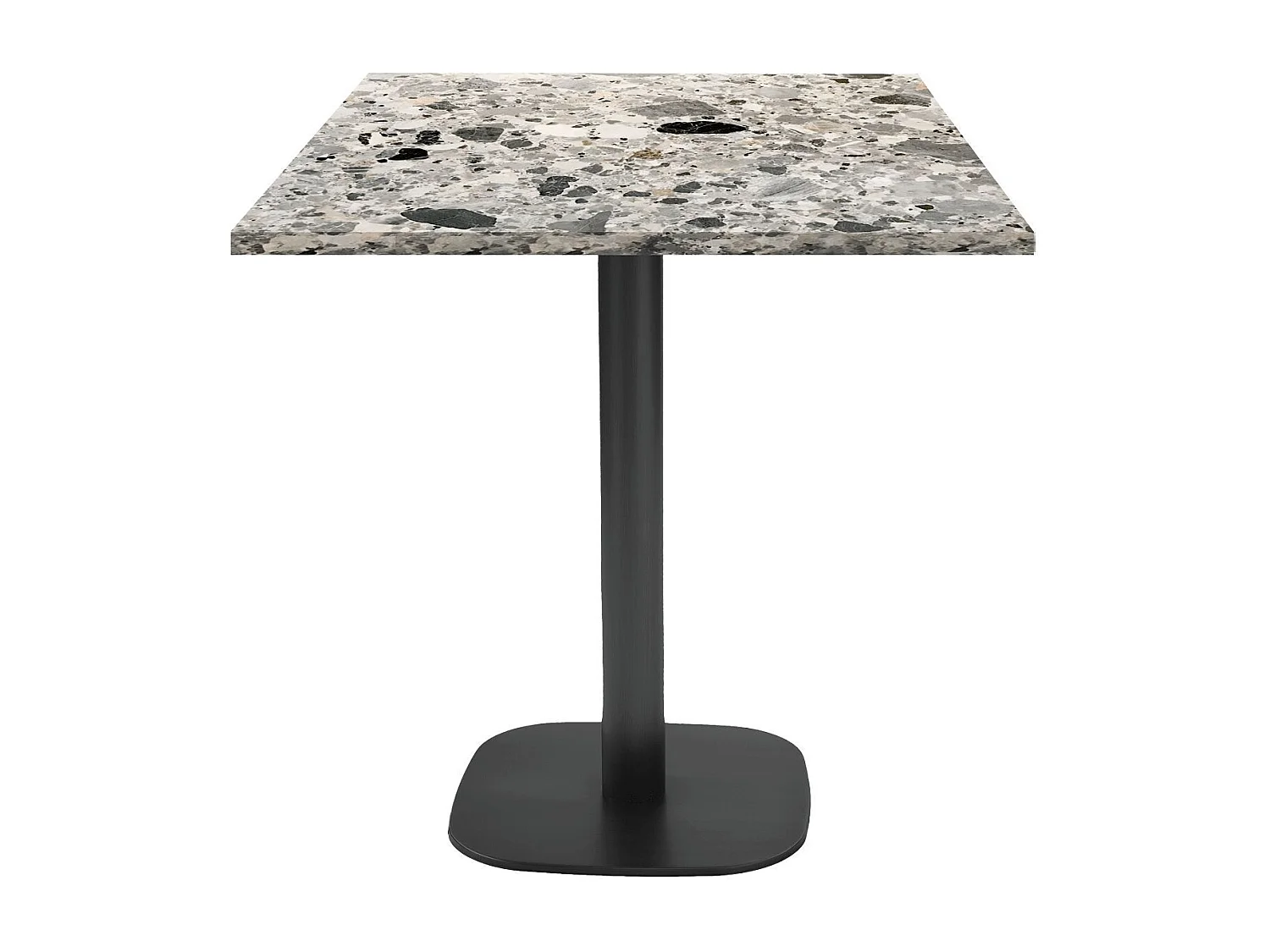 Table 70 x 70 cm - modèle Round terrazzo cepp