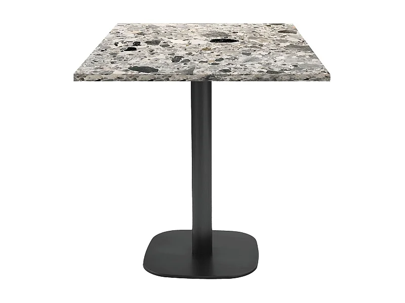 Table 70 x 70 cm - modèle Round terrazzo cepp