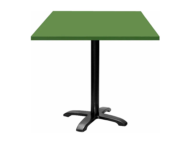 Table 70 x 70 cm - modèle Bazila vert