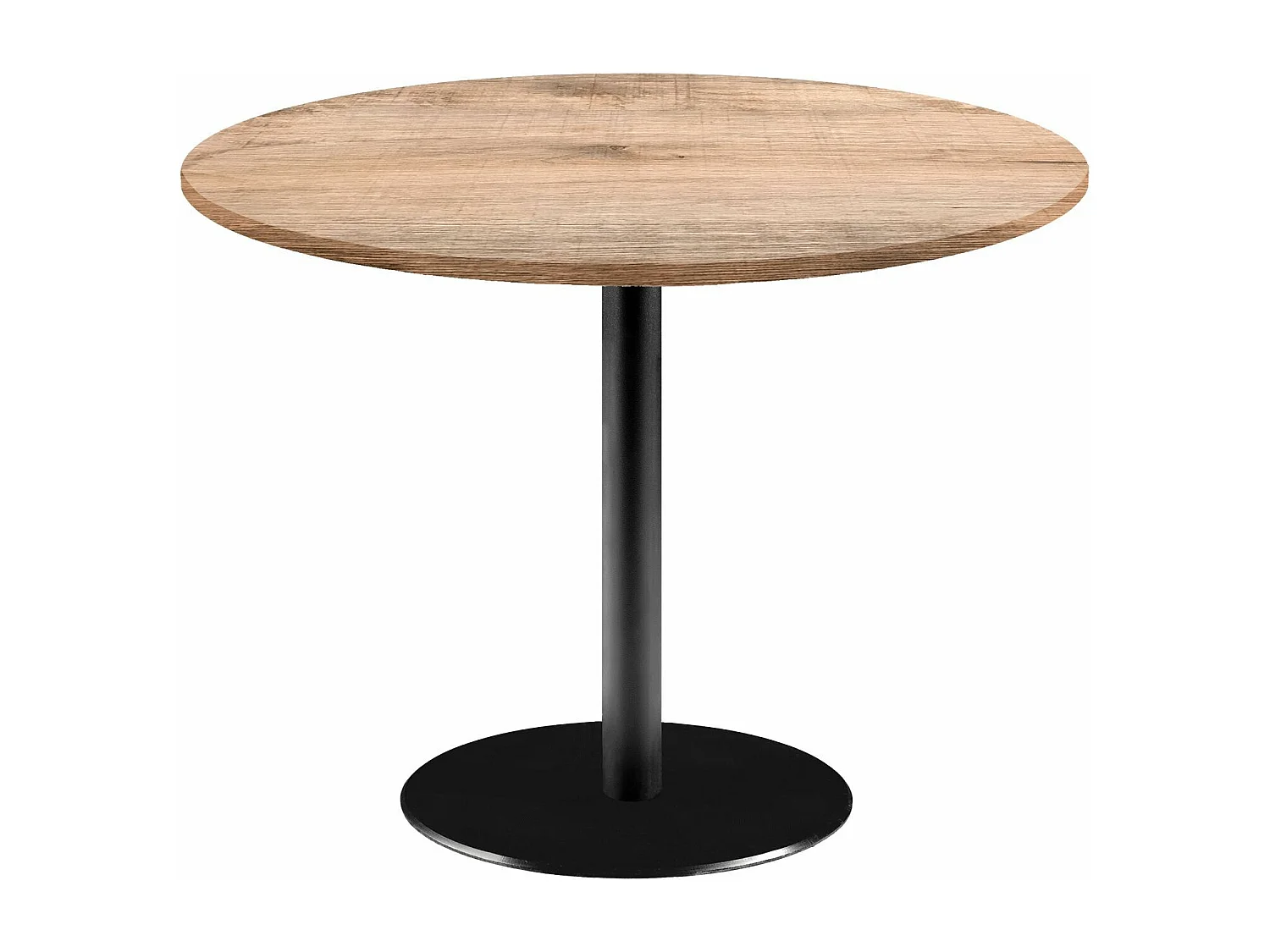 Table ronde Ø 120 cm - modèle Rome bois tanin naturel
