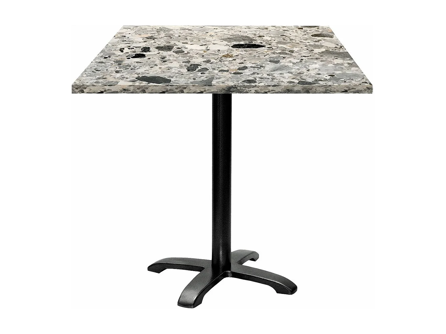 Table 70 x 70 cm - modèle Bazila terrazzo cepp
