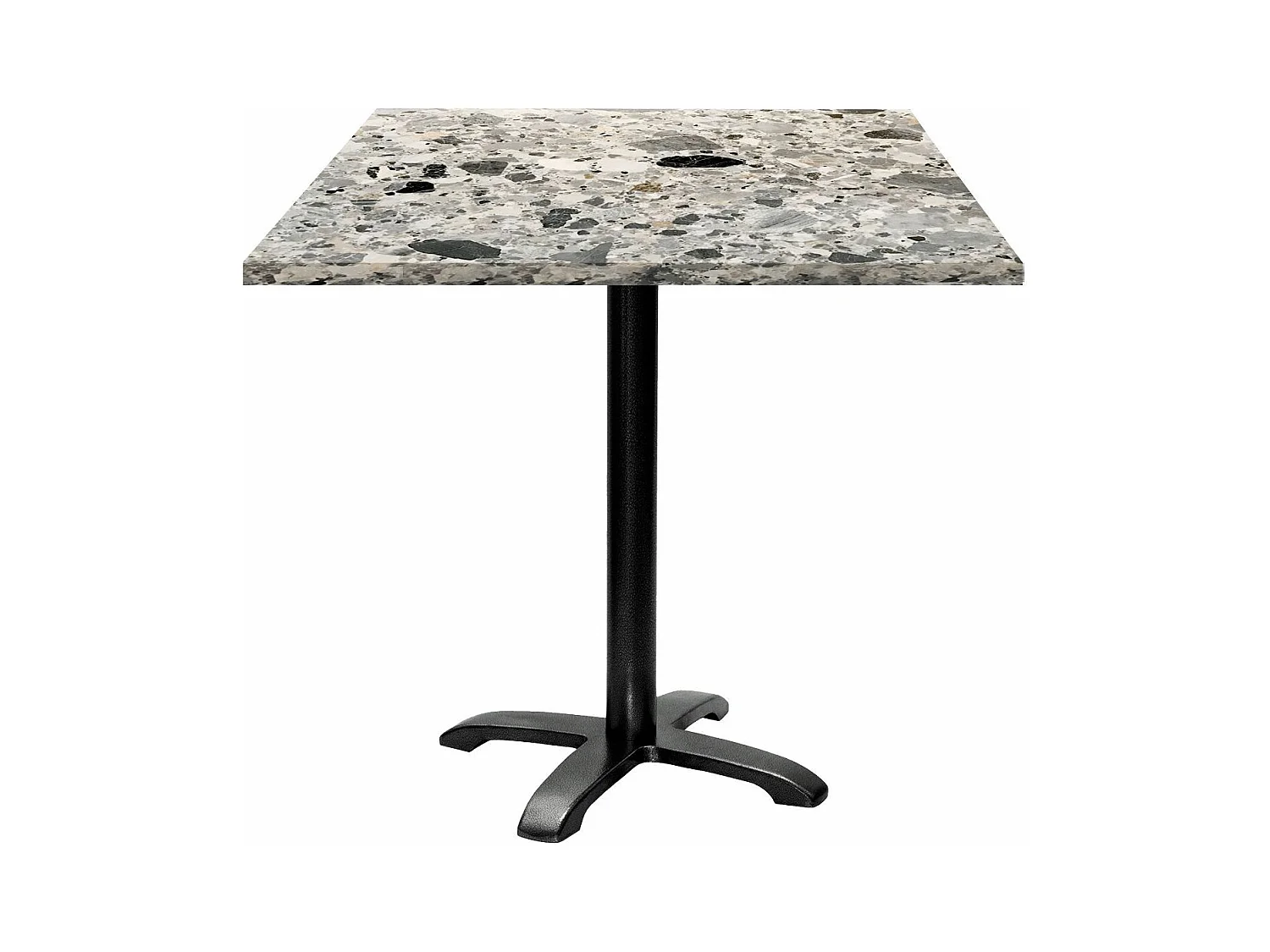 Table 70 x 70 cm - modèle Bazila terrazzo cepp