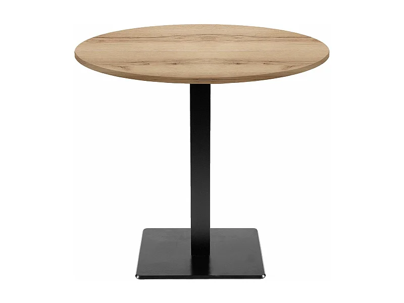 Table ronde Ø 70 cm - modèle Milan chêne delano