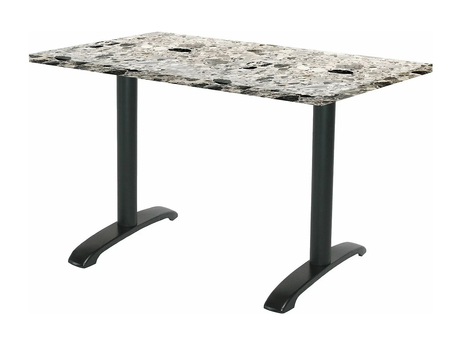 Table 120 x 70 cm - Bazila terrazzo cepp