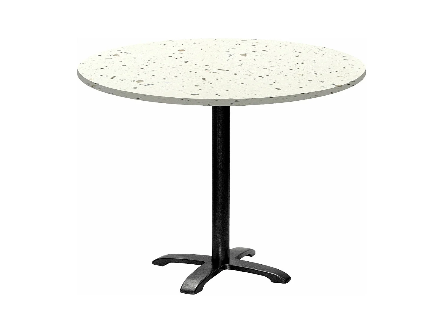 Table ronde Ø 110 cm - modèle Bazila terrazzo cassata