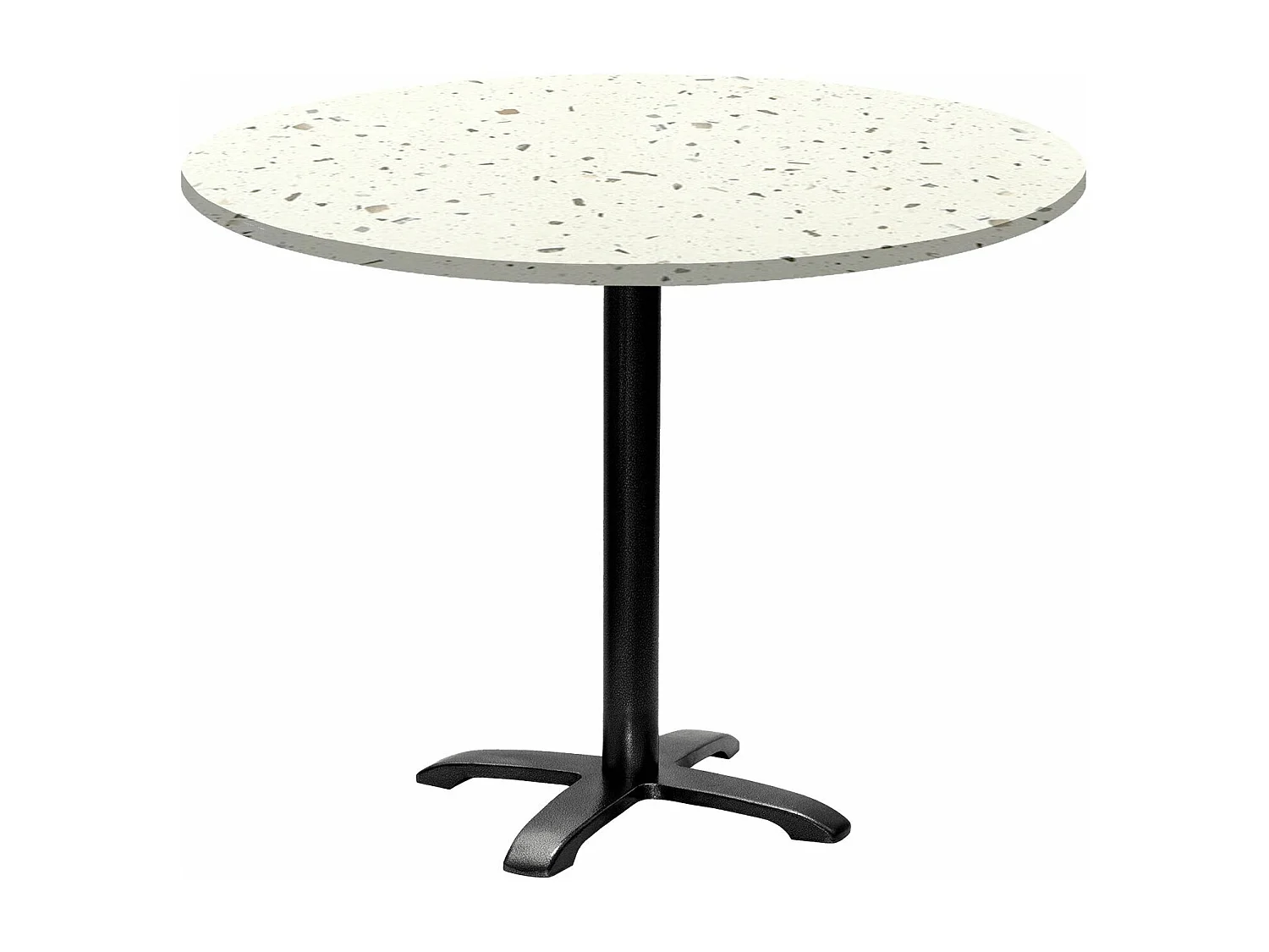 Table ronde Ø 110 cm - modèle Bazila terrazzo cassata