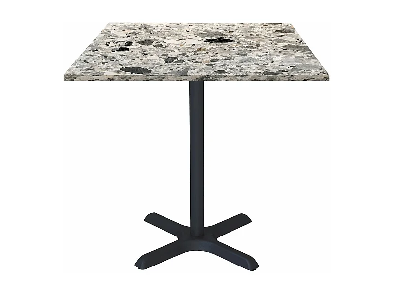 Table 70 x 70 cm - modèle Dina terrazzo cepp
