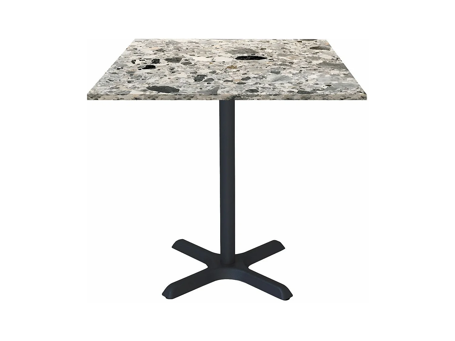 Table 70 x 70 cm - modèle Dina terrazzo cepp