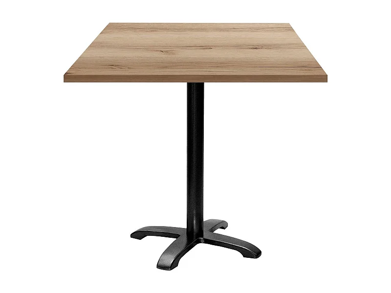 Table 70 x 70 cm - modèle Bazila chêne delano