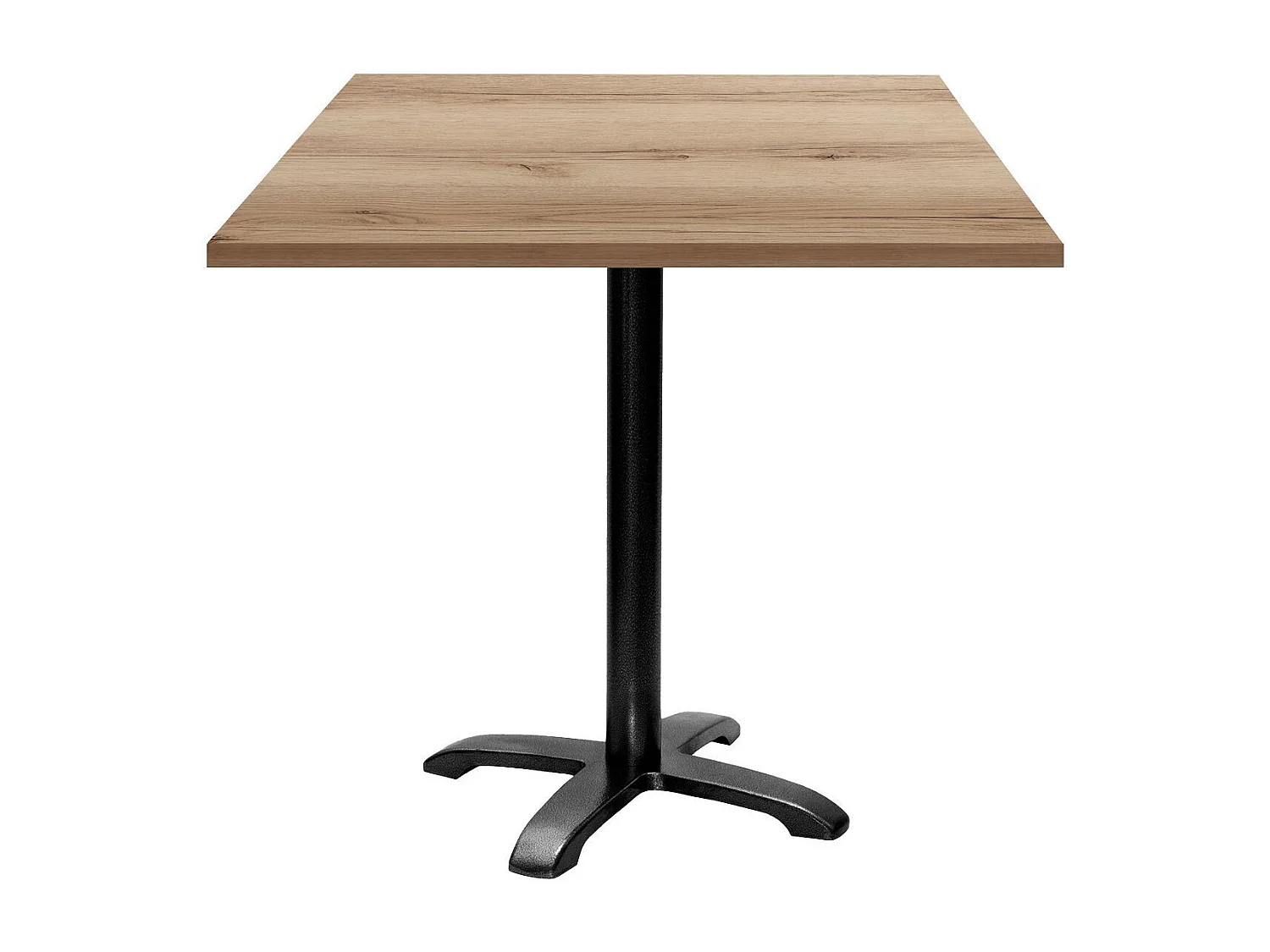 Table 70 x 70 cm - modèle Bazila chêne delano