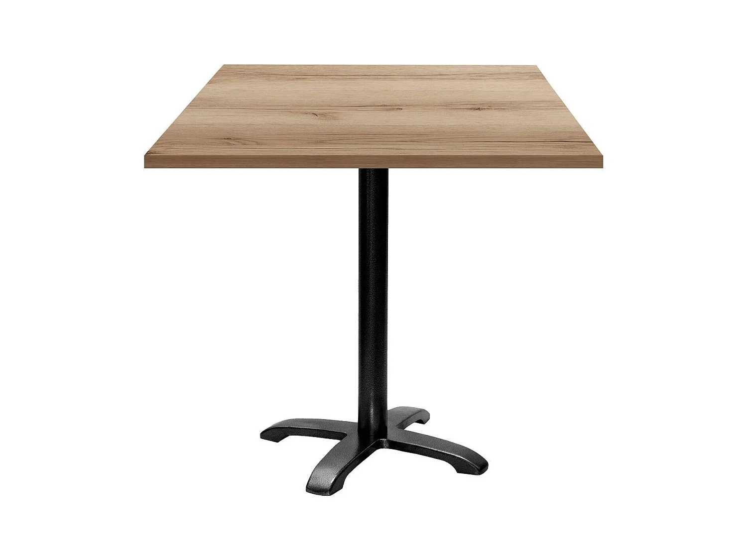 Table 70 x 70 cm - modèle Bazila chêne delano
