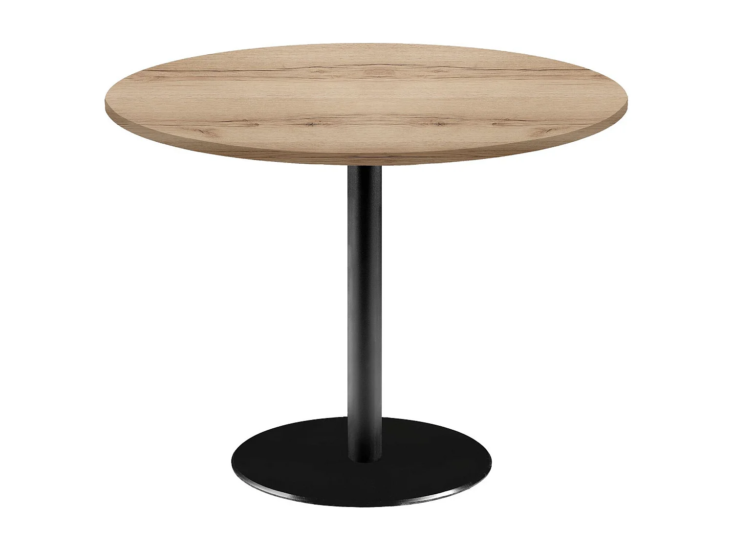 Table ronde Ø 120 cm - modèle Rome chêne delano