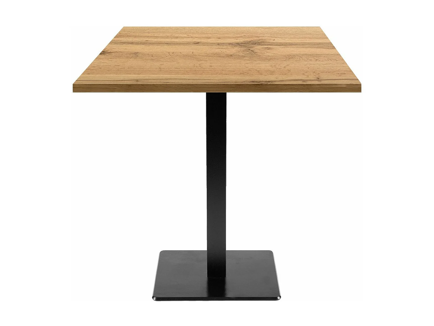 Table 70 x 70 cm - modèle Milan chêne armor