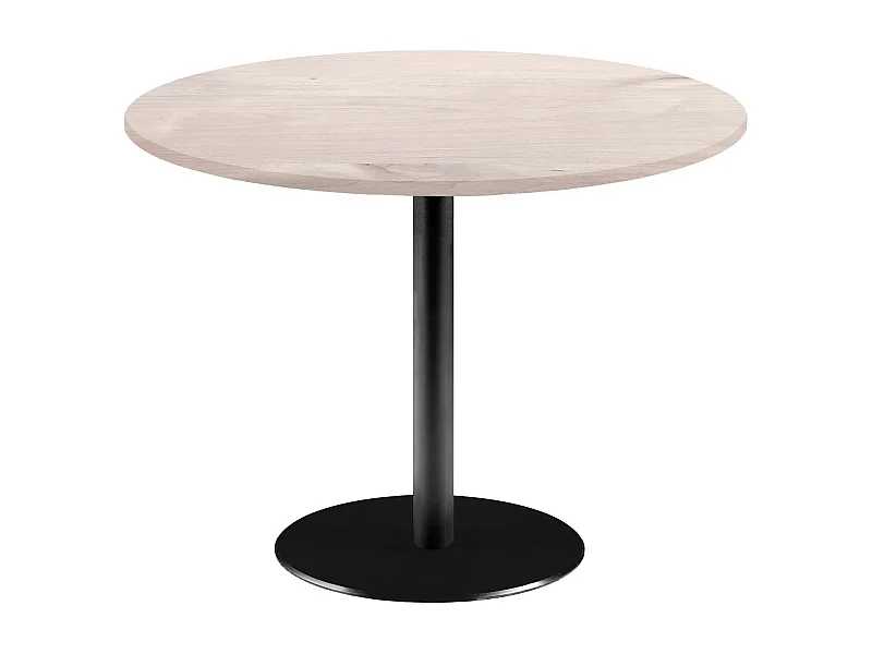 Table ronde Ø 120 cm - modèle Rome bois chêne bosco