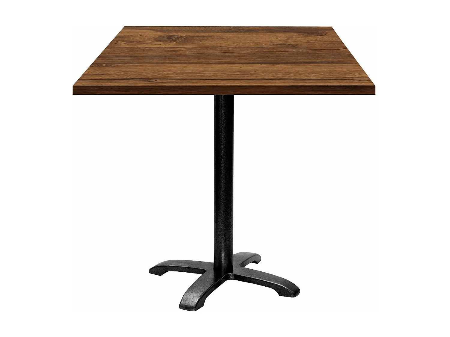 Table 70 x 70 cm - modèle Bazila chêne hunton