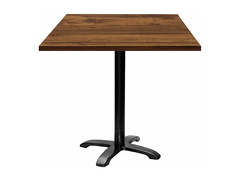 Table 70 x 70 cm - modèle Bazila chêne hunton