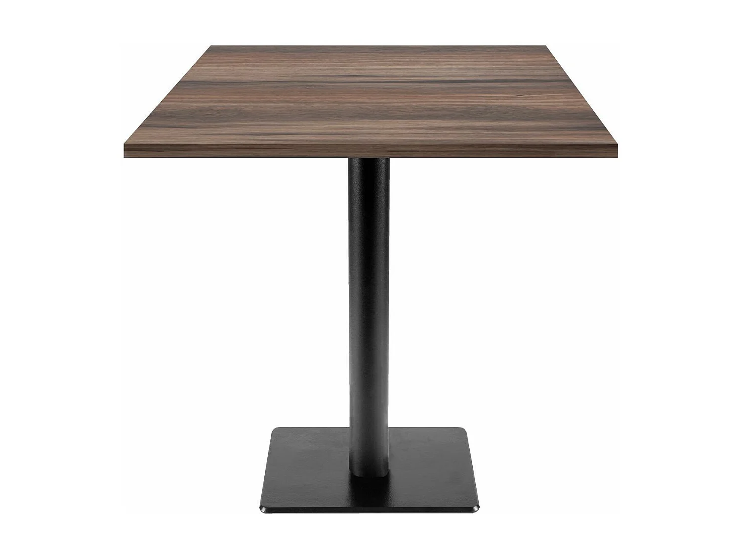 Table 70 x 70 cm - modèle Milan T chêne montagne