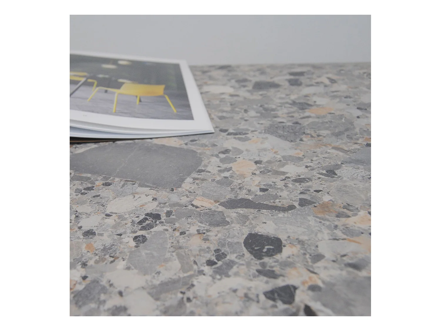 Table 70 x 70 cm - modèle Rome terrazzo cepp