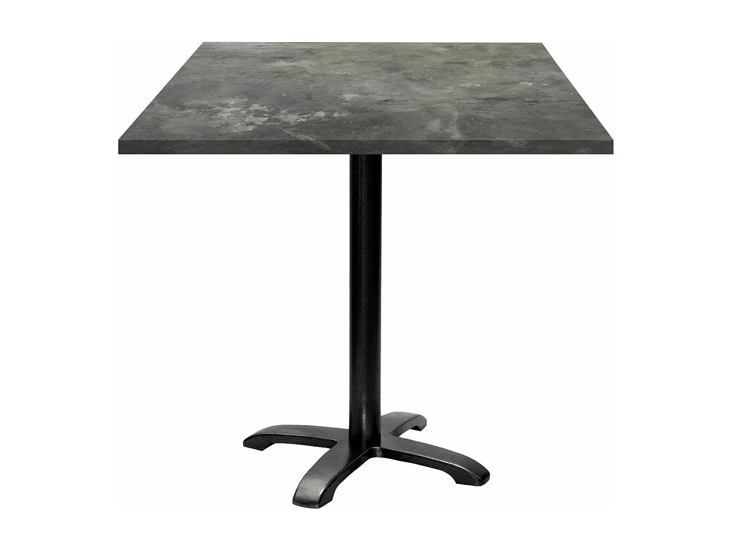 Table 70 x 70 cm - modèle Bazila pierre métallisée