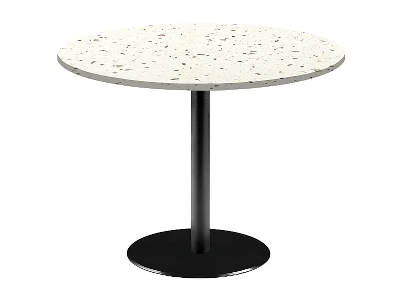 Table ronde Ø 120 cm - modèle Rome terrazzo cassata