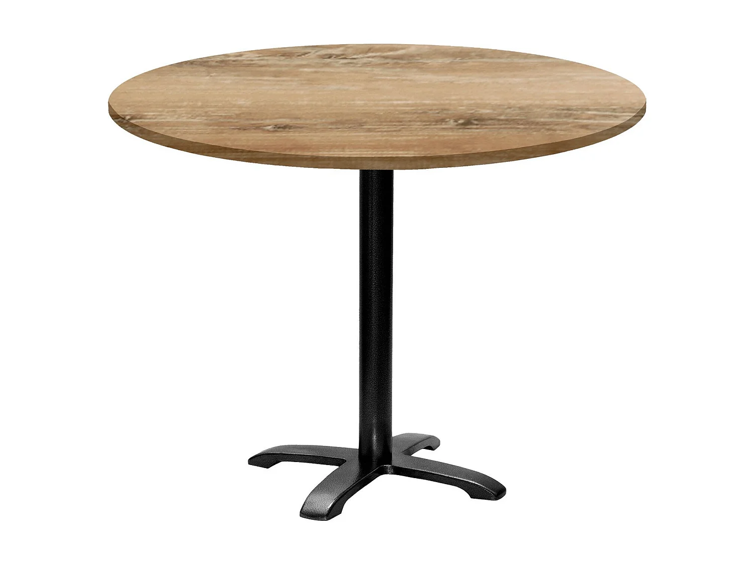 Table ronde Ø 110 cm - modèle Bazila chêne slovène