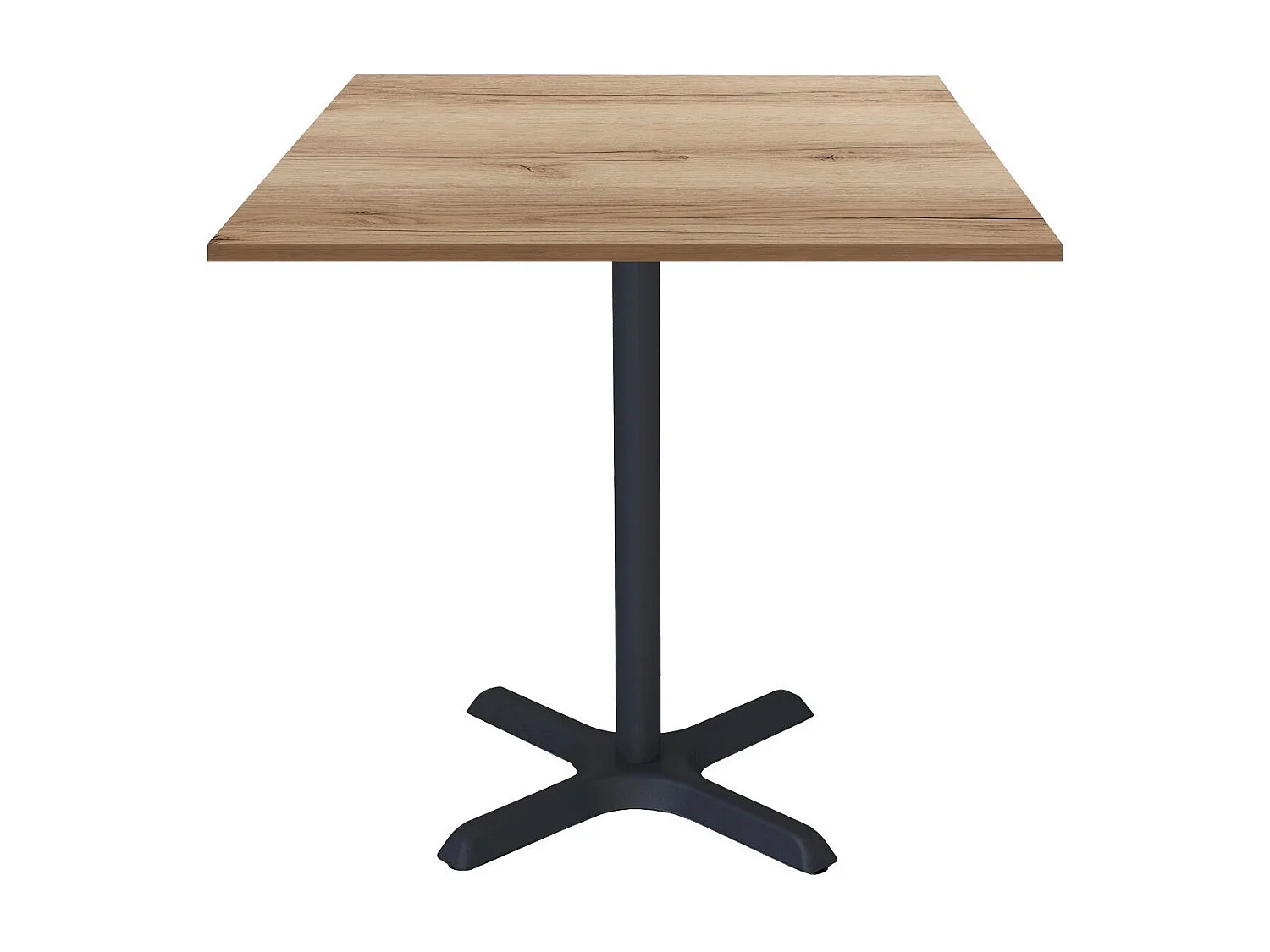 Table 70 x 70 cm - modèle Dina chêne delano